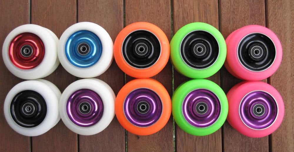 Metal Core Kick Scooter Replacement Wheels