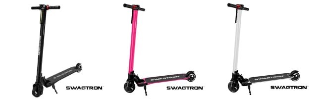 Swagtron Swagger Electric Scooter Uses A Li-Ion Battery