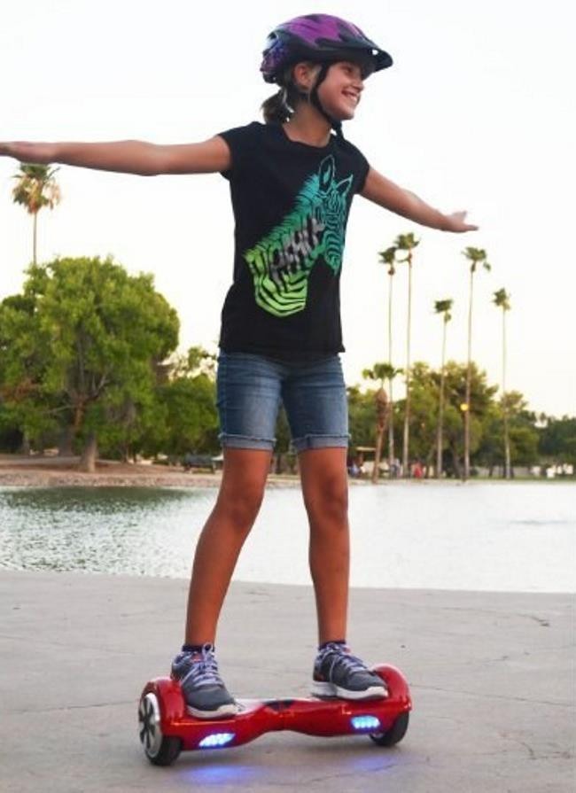 Kids often do better when learning the self-balancing segway scooters as they are lighter